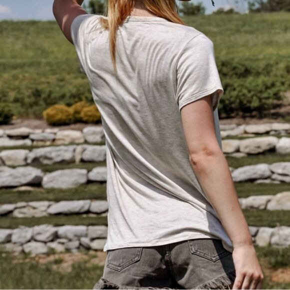 Twist  Front  Tee - Picture 3 of 4